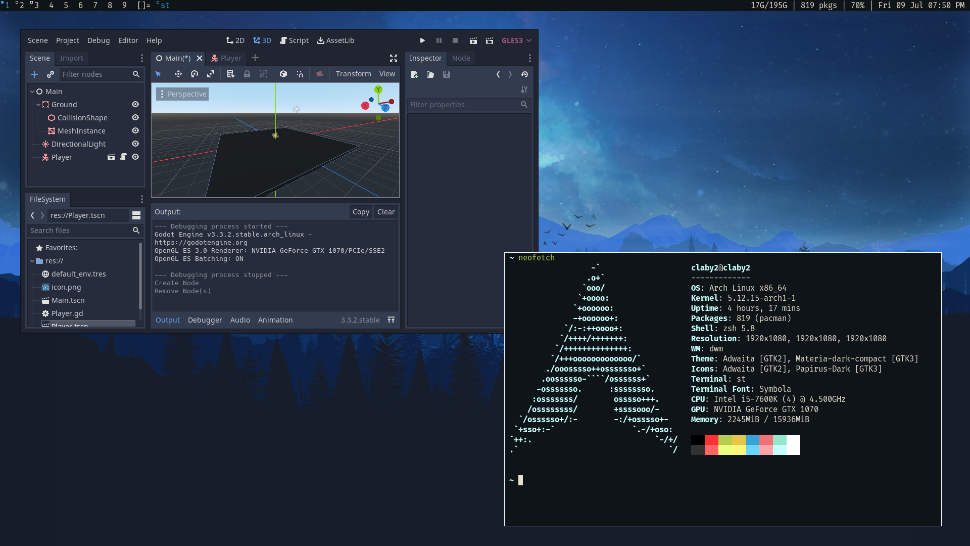 Arch Linux Workflow